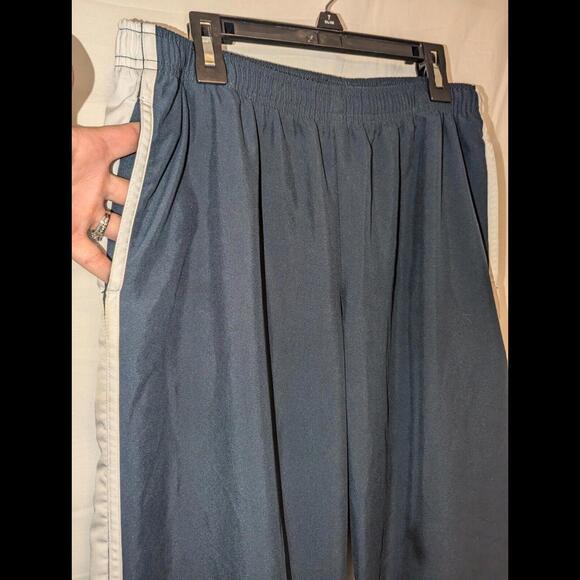 Vintage Nike Silver Tag Track Pants Blue Elastic Waist Womens Size LS - Picture 3 of 5
